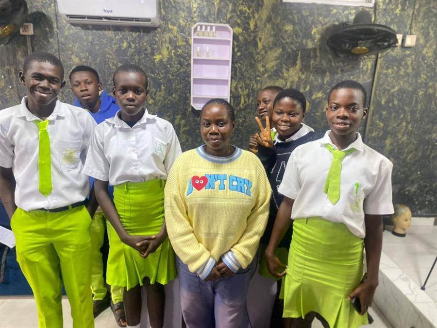 Caprecon beneficiaries during a youth support session